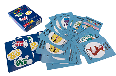 Play our new SEL card game, the TCC: Deep Sea Pack 1